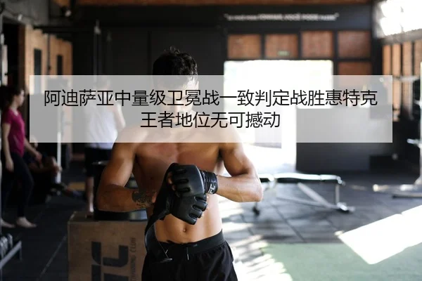 阿迪萨亚中量级卫冕战一致判定战胜惠特克 王者地位无可撼动 - lejingt iyu